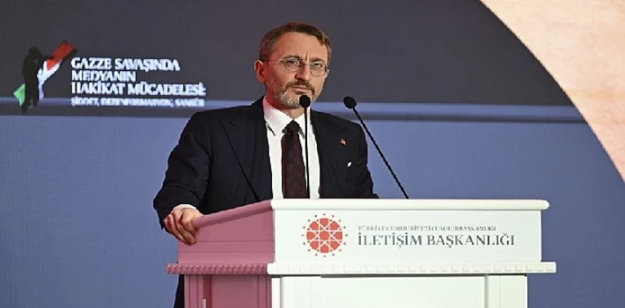 İletişim Başkanı Altun: &apos;’İsrail’in gazetecilere uyguladığı şiddet, İsrail’in temel stratejisidir’’