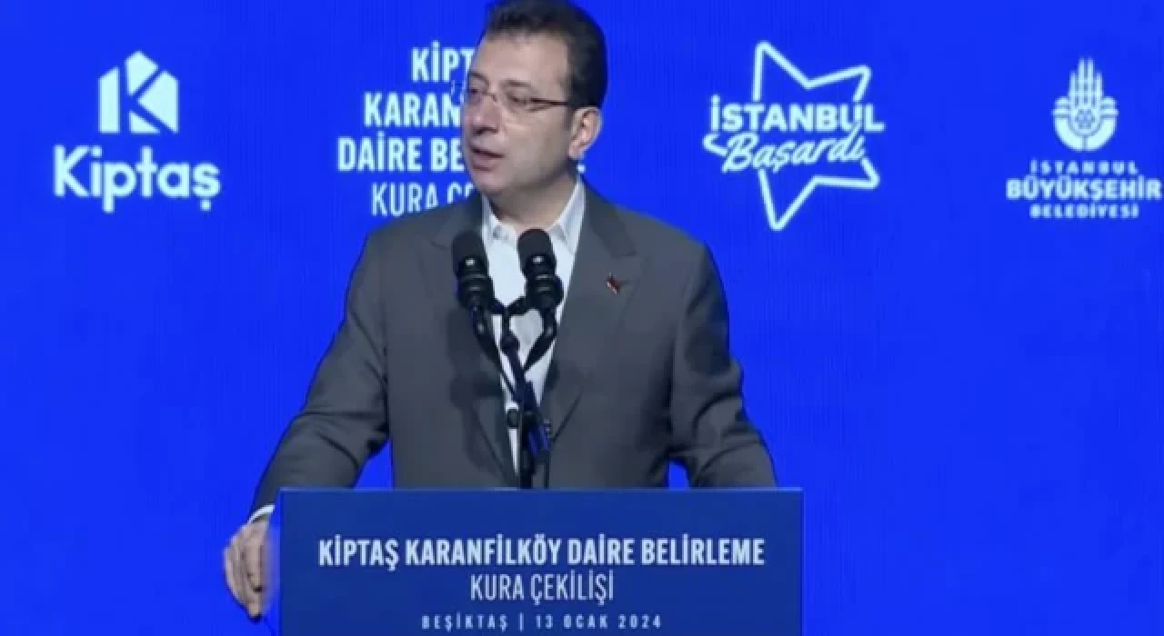 İmamoğlu: Devletimizin bütün yönetim kademelerinin, bizlerin, başımızı öne eğip düşünmemiz gerek