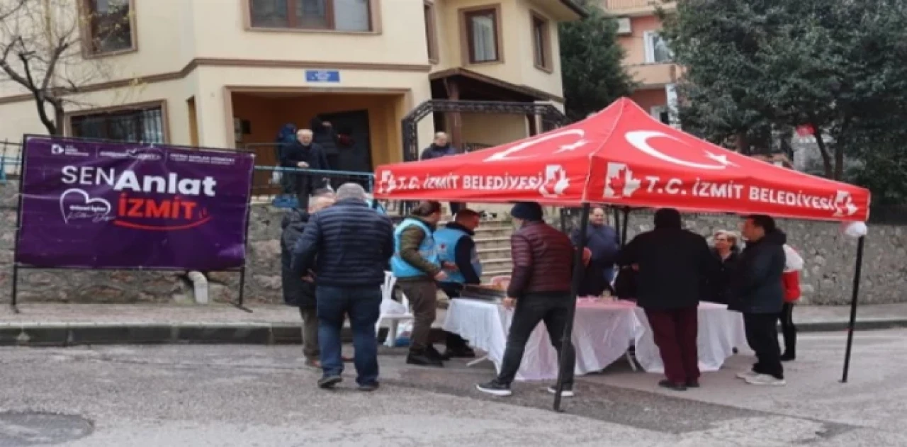 İzmit’te vatandaşların talepleri tek tek dinleniyor