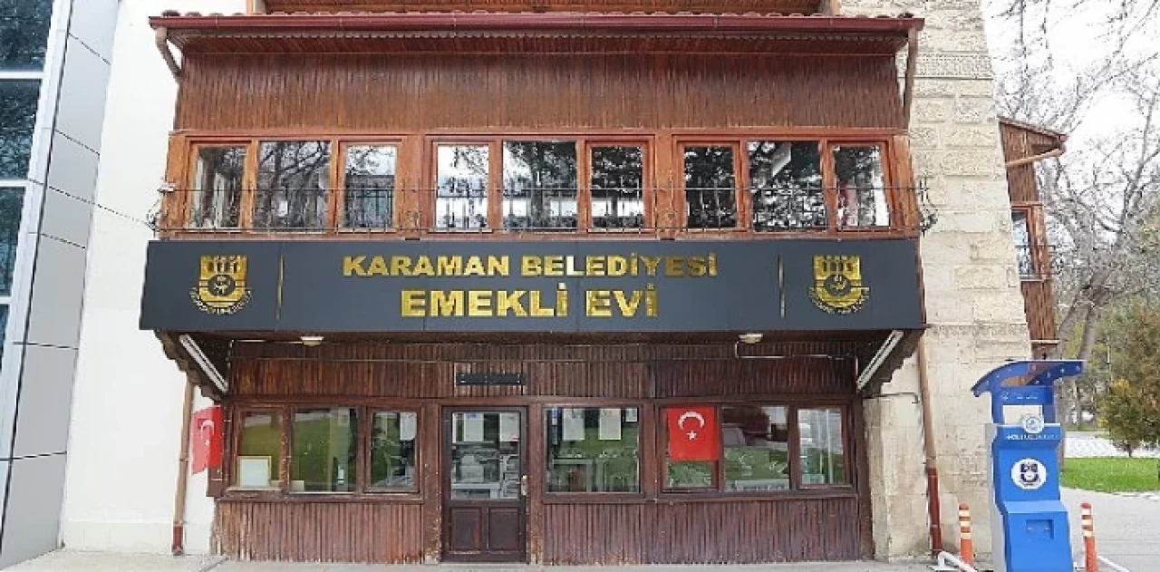 Karaman belediyesi emekli evi açıldı