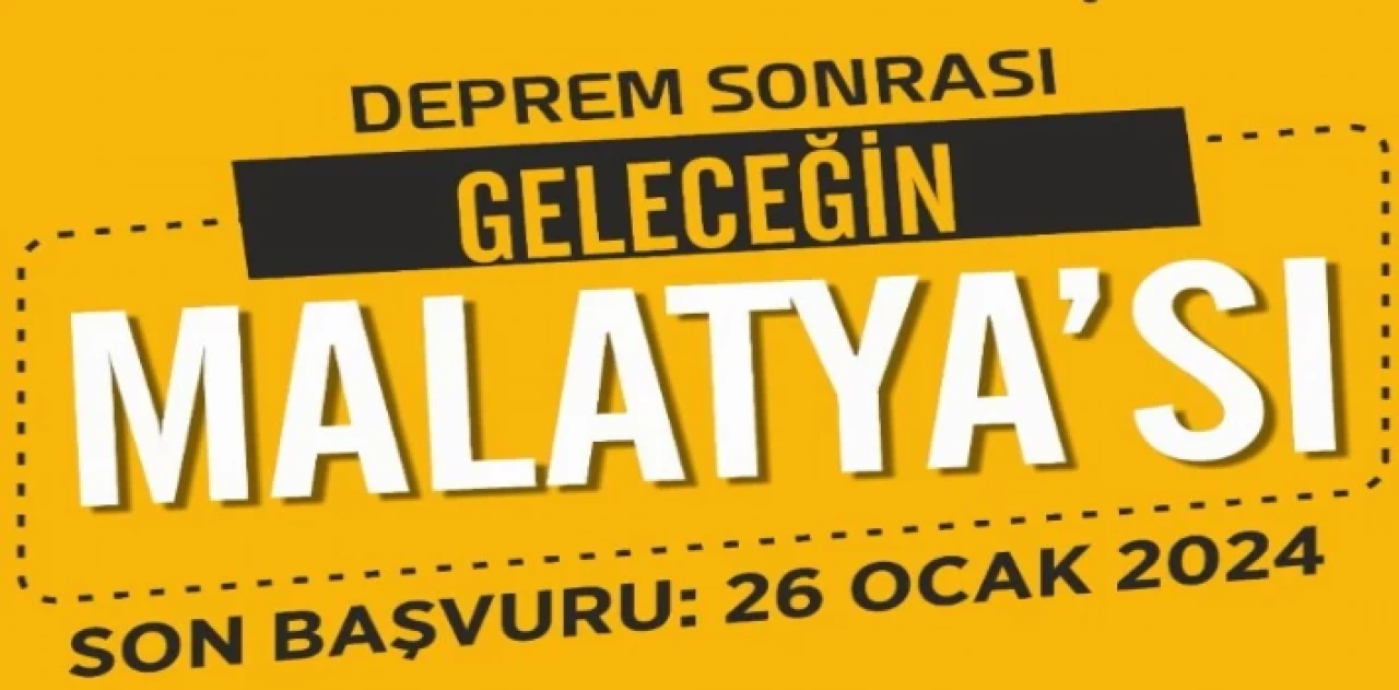 Malatya Kent Konseyi’den ’Deprem sonrası geleceğin Malatyası’