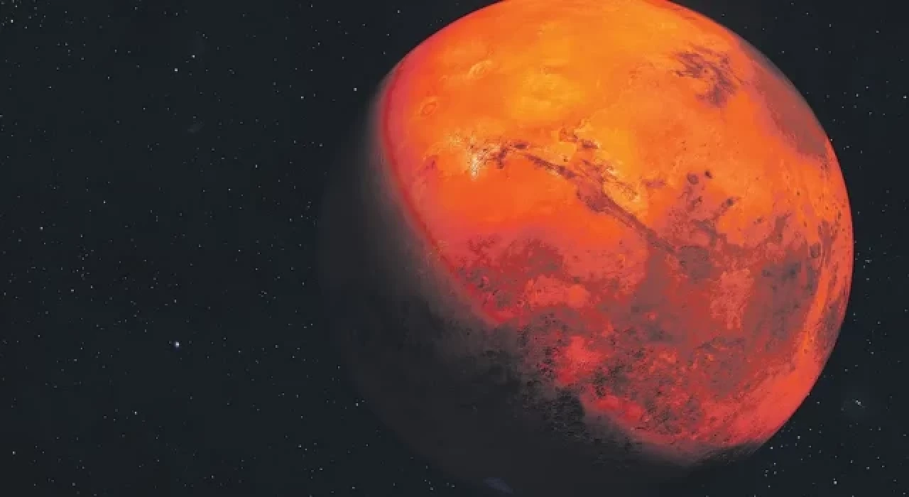 Mars’ta antik göl bulundu