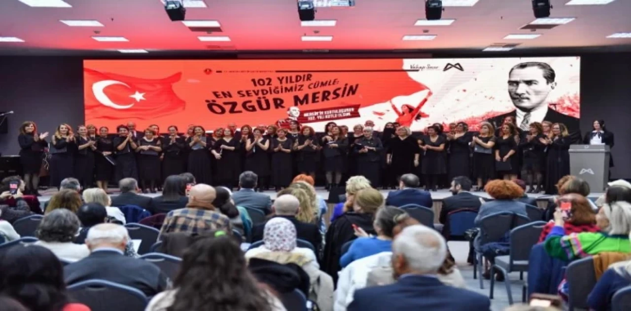 Mersin’de kurtuluş coşkusu