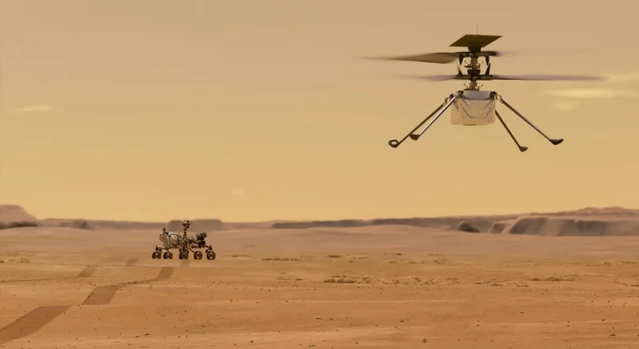 NASA'nın Mars'taki helikopteri Ingenuity bozuldu