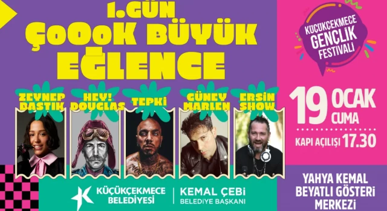 Sömestrin en genç festivali 19 Ocak’ta Küçükçekmece’de başlıyor