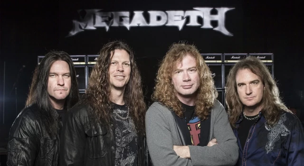 Ünlü metal grubu Megadeth İstanbul'a geliyor