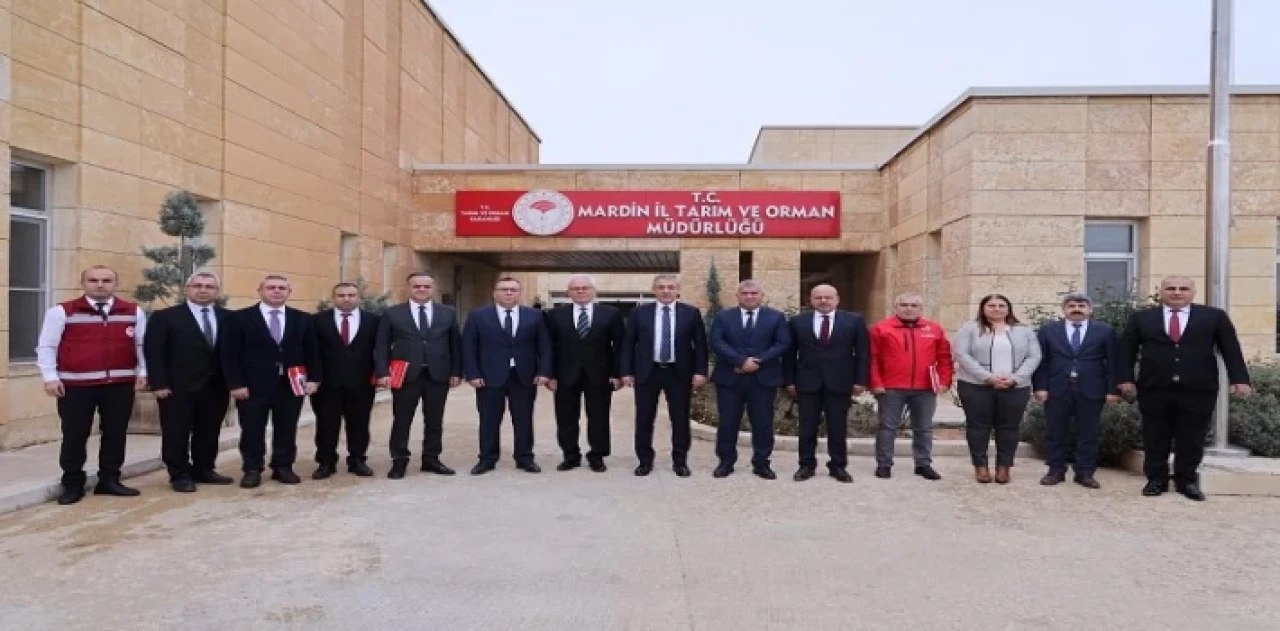 Vali Akkoyun’dan Mardin Orman Müdürlüğü’ne ziyaret