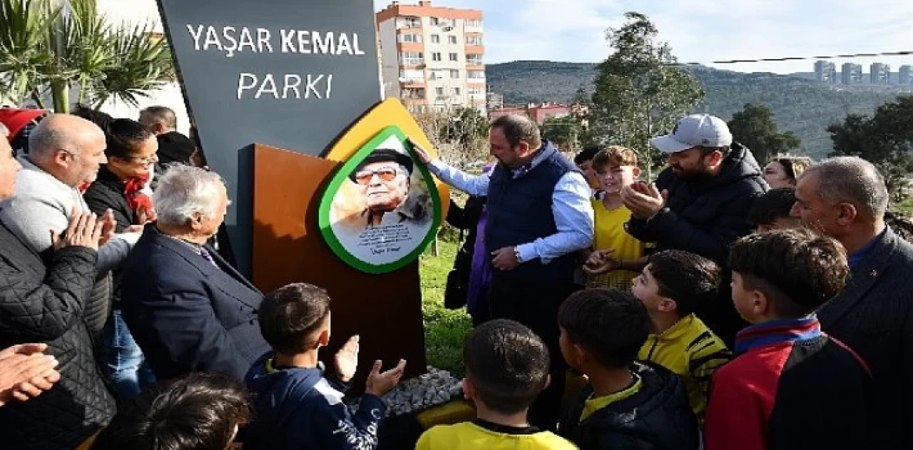 Yaşar Kemal Parkı Çiğli’de Törenle Açıldı