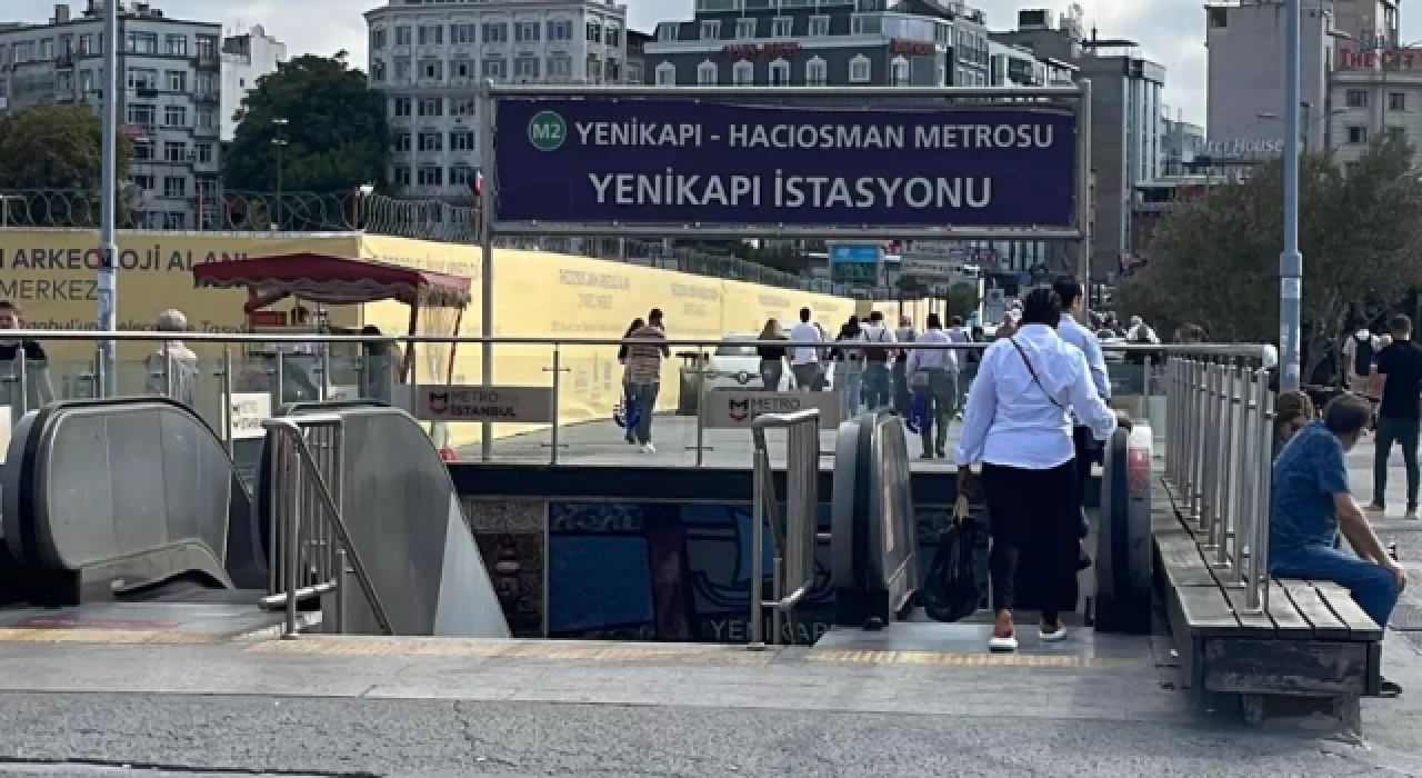 Yenikapı Metro’da raylara atlayan şahıs hayatını kaybetti