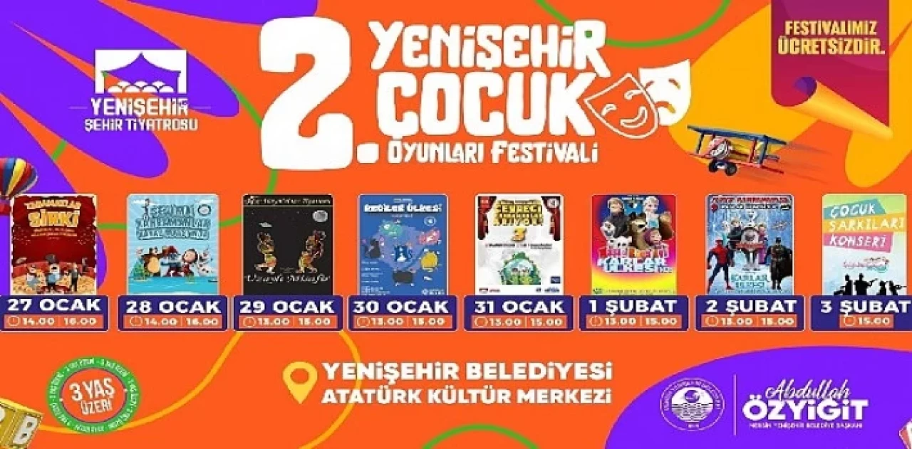 Yenişehir Belediyesinden çocuklara karne hediyesi