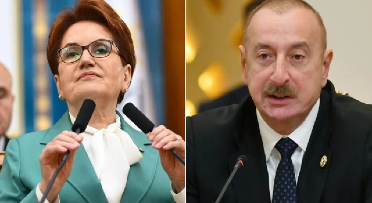 Akşener, İlham Aliyev'i kutladı