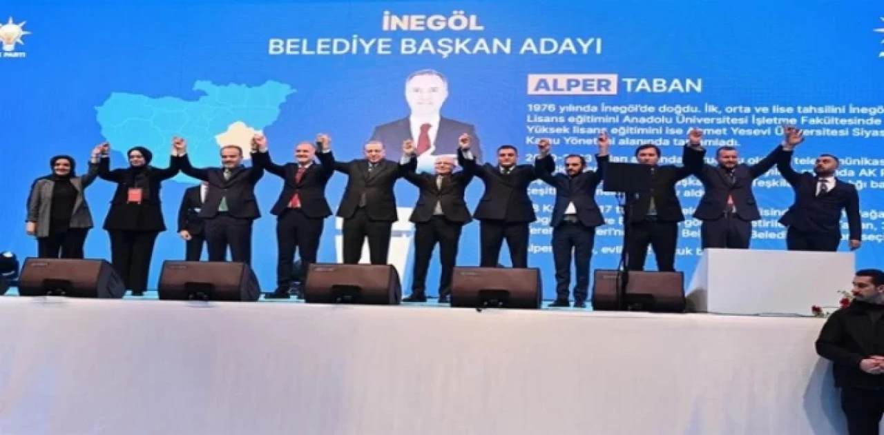 Başkan Taban: ”’İnegöl Her Şeye Değer’ diyerek yola devam”