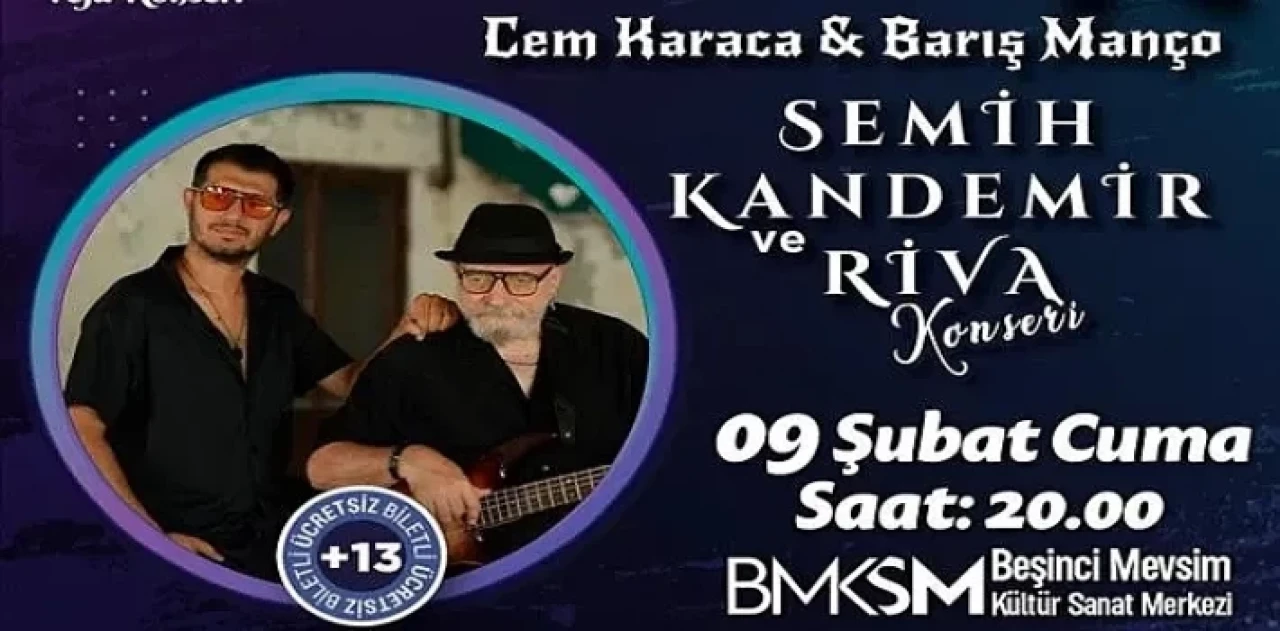 Cem Karaca Ve Barış Manço İçin Vefa Konseri Düzenlenecek