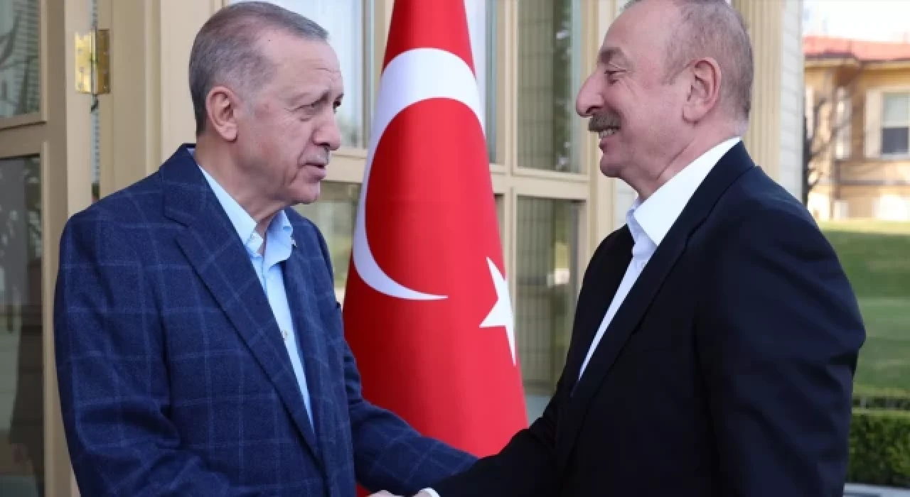 Cumhurbaşkanı Erdoğan'dan Azerbaycan Cumhurbaşkanı Aliyev'e tebrik