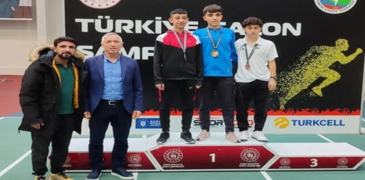 Diyarbakırlı sporcu şampiyonadan altın madalyayla döndü