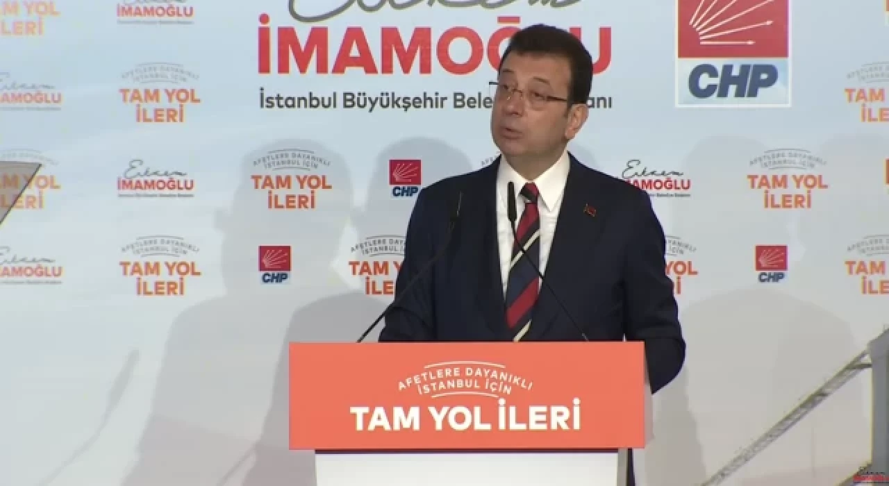 İmamoğlu: Son 20 yıldır insanları evlerinden ve semtlerinden ettiler