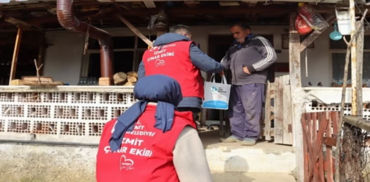 İzmit Belediyesi Çınar Ekibi çalışmalarını sürdürüyor