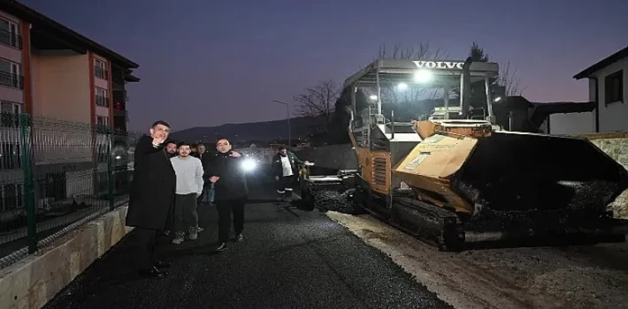 Kartepe FSM’de Asfalt Serimi Tamamlandı