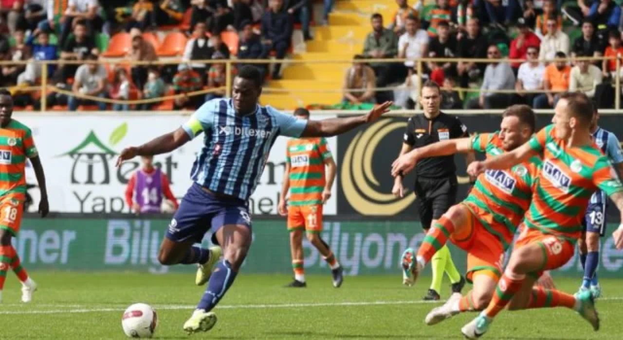 Maç sonucu: Alanyaspor 3-3 Adana Demirspor