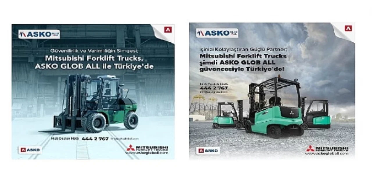 Mitsubishi Forklift, ASKO Glob All Güvencesi İle Türkiye’de