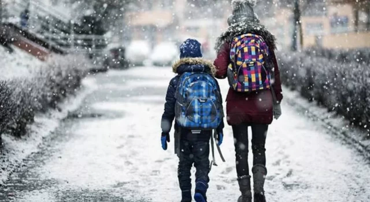 Bitlis'te olumsuz hava koşulları nedeniyle eğitime ara verildi