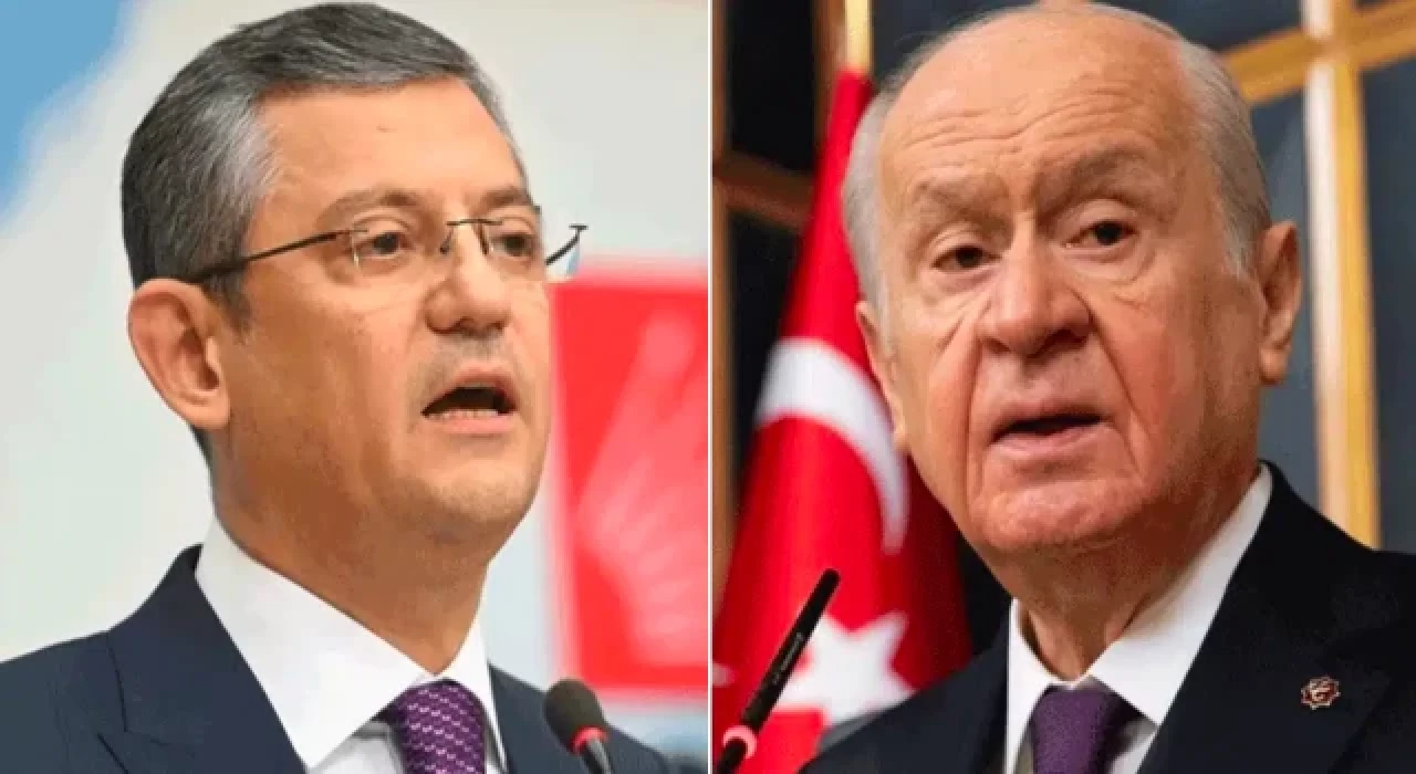 CHP lideri Özgür Özel, MHP lideri Devlet Bahçeli ile görüştü