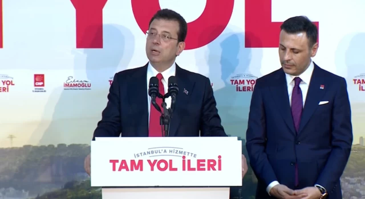 İmamoğlu: 1 milyonun üzerinde farkla birinci konumdayız