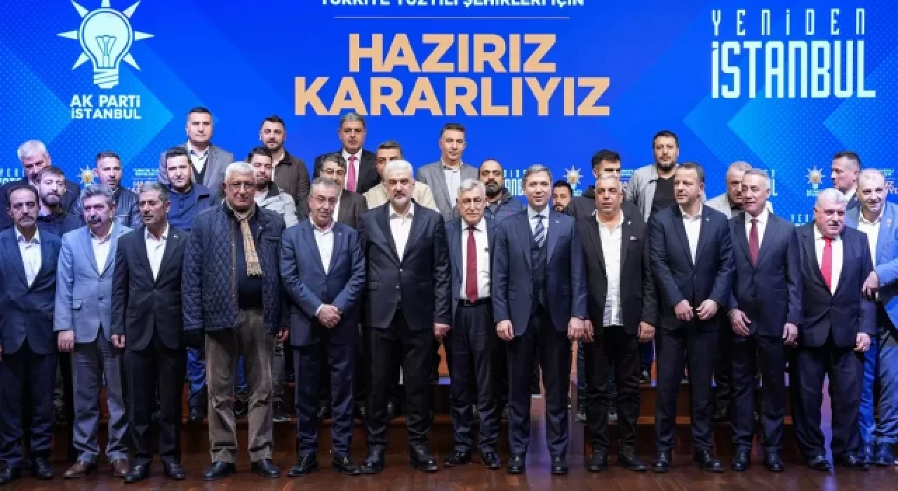 İstanbul'da CHP'den istifa eden 400 kişi AK Parti'ye katıldı