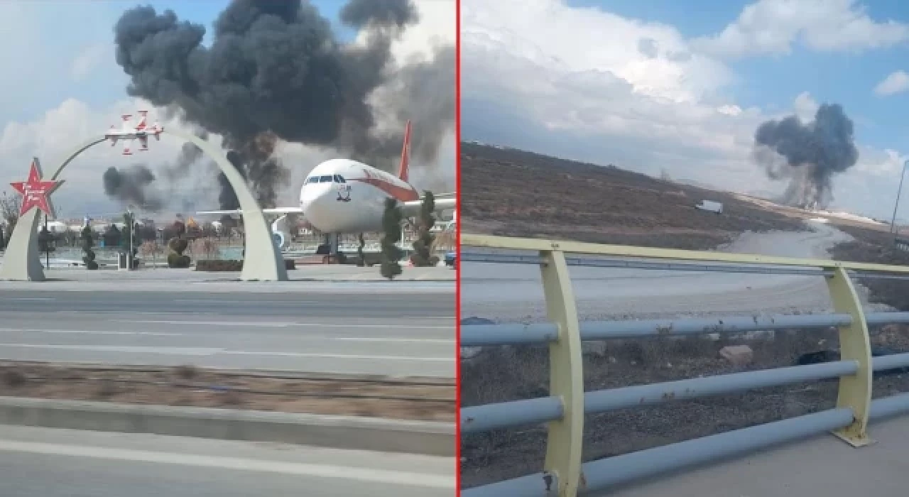 Konya’da Türk Yıldızları’nın eğitim uçağı düştü