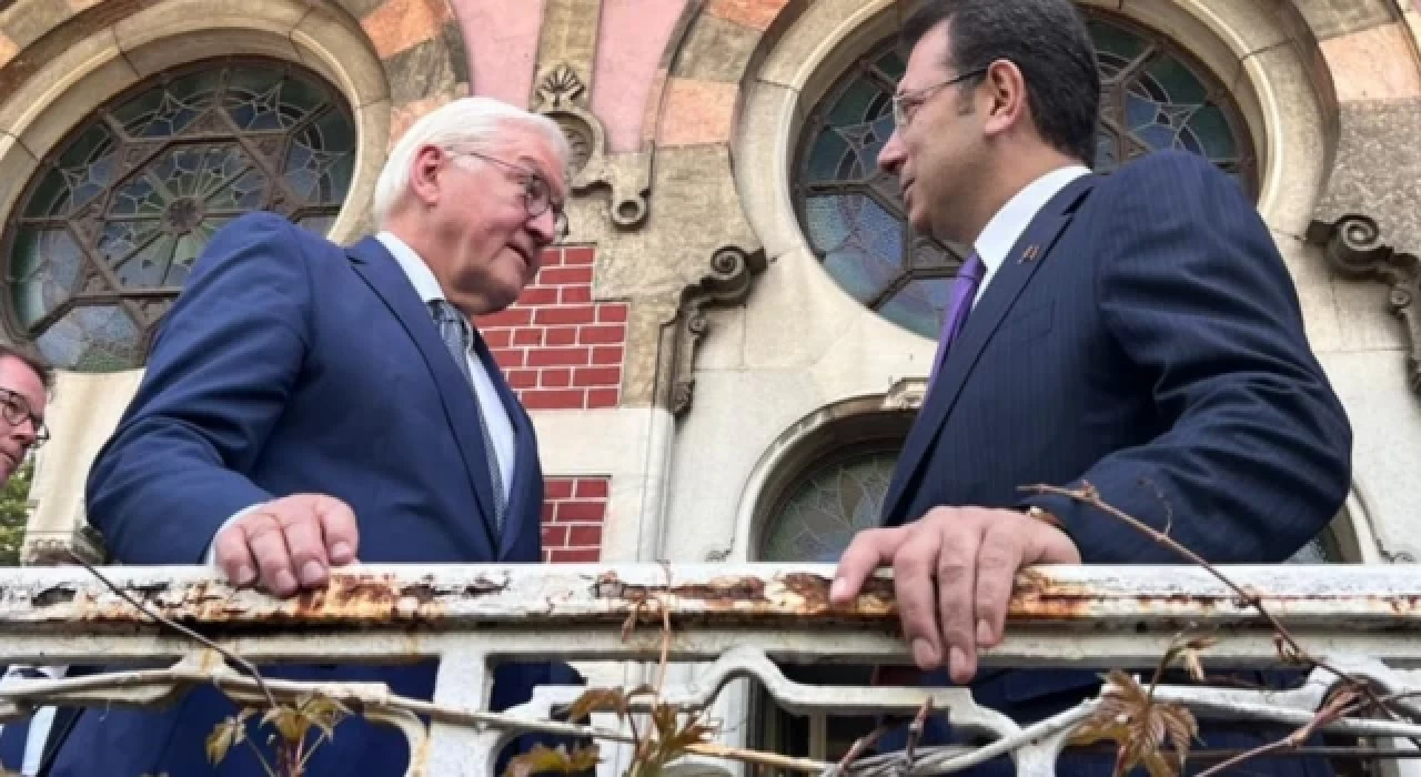 Almanya Cumhurbaşkanı Steinmeier’in Türkiye’deki ilk ziyareti İmamoğlu'na oldu