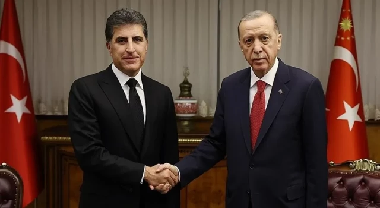 IKBY Başkanı Barzani: Cumhurbaşkanı Erdoğan'ı Erbil'de ağırlamaktan mutluluk duyuyorum