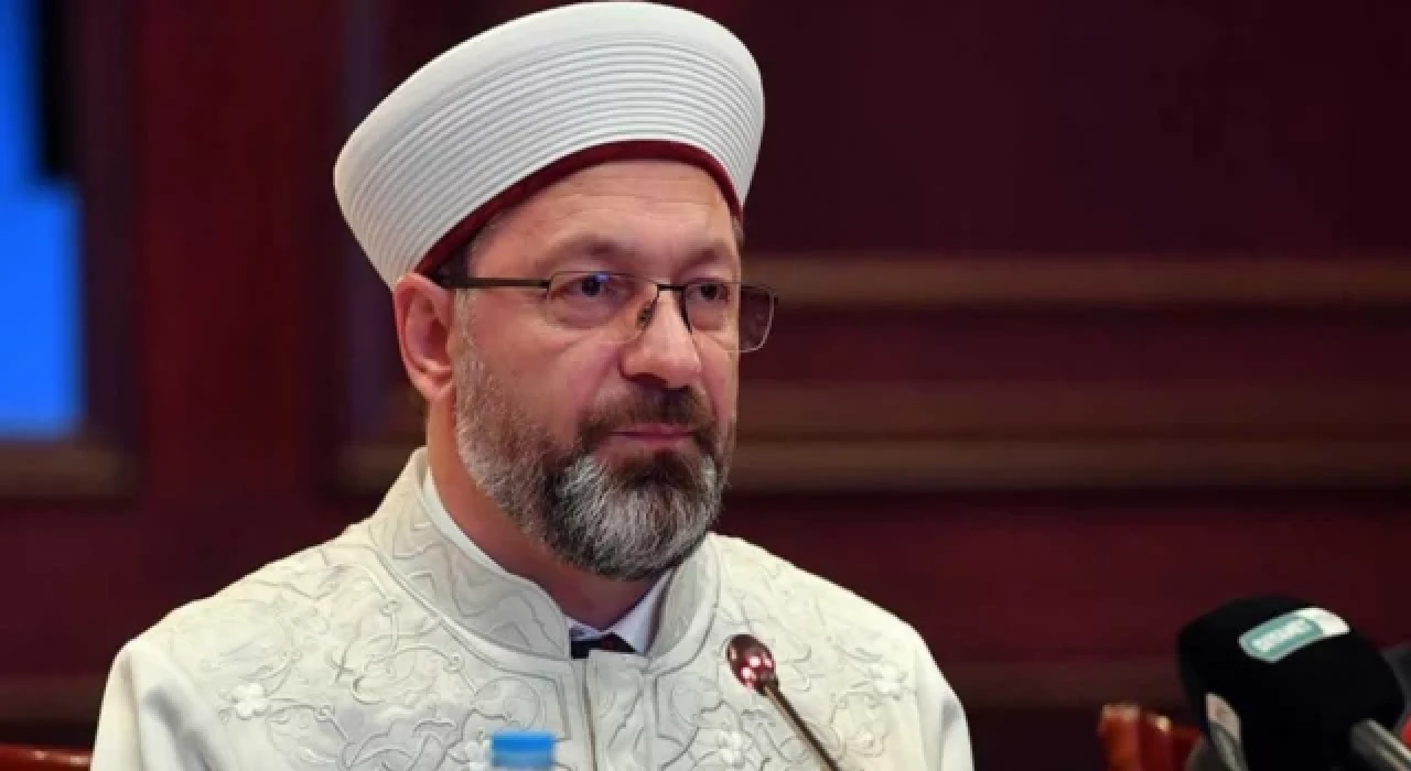 Diyanet İşleri Başkanı Erbaş'tan Balkan göçmenleriyle ilgili sözleri hakkında açıklama