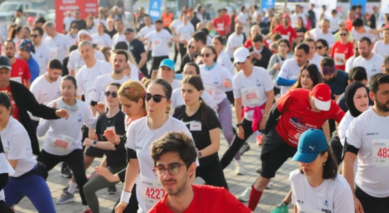 İstanbul'u Koşuyorum Asya etabı Üsküdar'da koşuldu