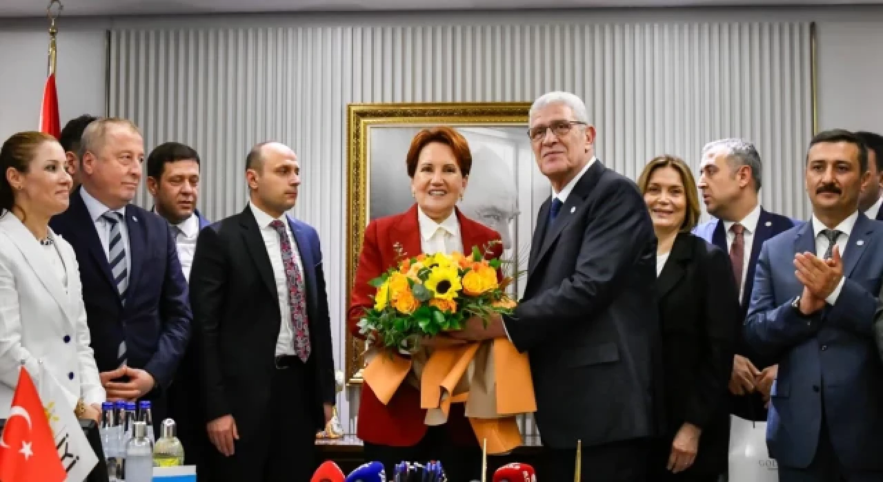 İYİ Parti'de Müsavat Dervişoğlu dönemi: Akşener'den görevi resmen devraldı