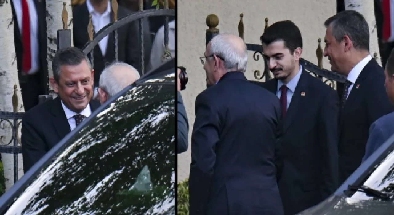 Özgür Özel ve Kemal Kılıçdaroğlu ile bir araya geldi