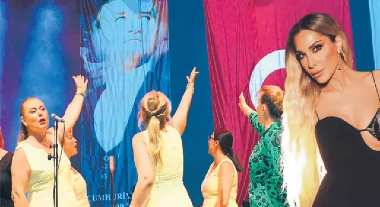 Yunan şarkıcı Despina sahneye çıkmadı: 'Türk bayrağı ve Atatürk posterinin indirilmesini istedi'