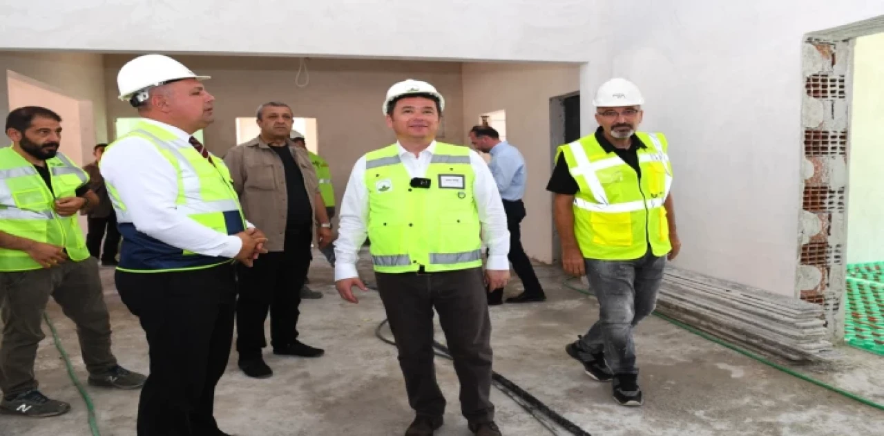 Başkan Aydın sözünü tuttu: Projede sona yaklaşıldı