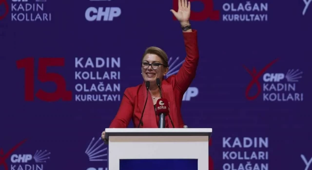 CHP 15. Olağan Kadın Kolları Kurultayı'nda Asu Kaya başkan seçildi