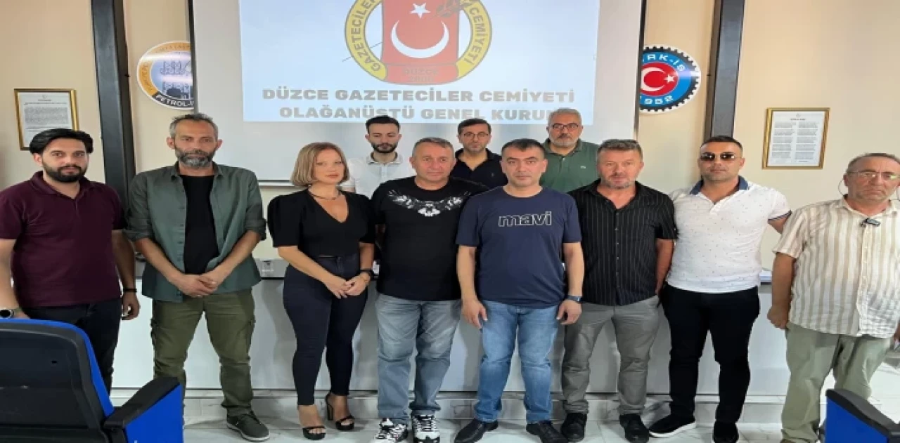 Düzce Gazeteciler Cemiyeti’nde olağanüstü seçim