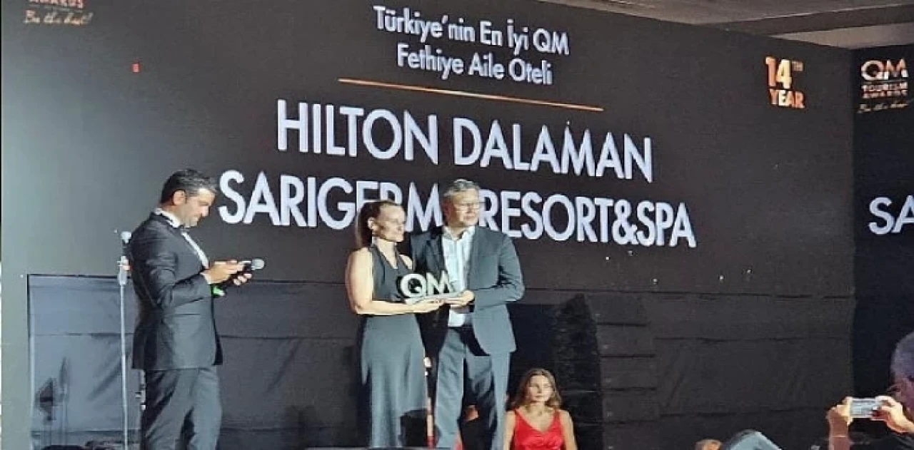 HIlton Dalaman Sarıgerme Resort &amp; Spa, QM TourIsm Awards 2023’te En İyi FETHİYE Aile Oteli Seçildi!