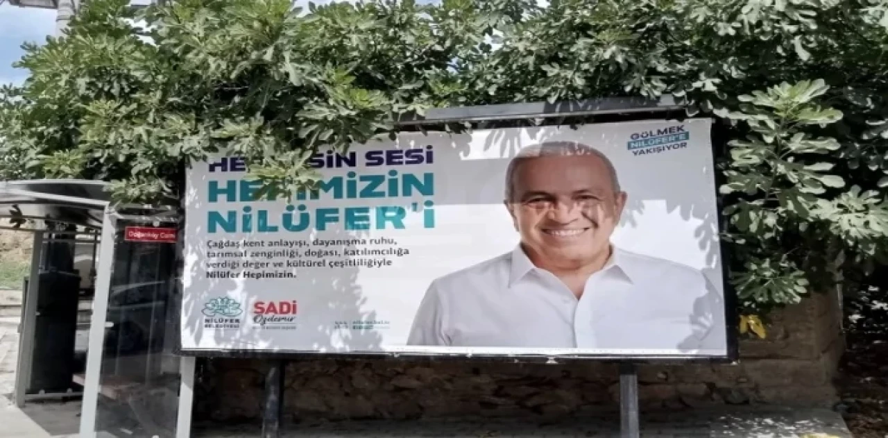 Nilüfer’in yeni sloganı billboardlarda yerini aldı