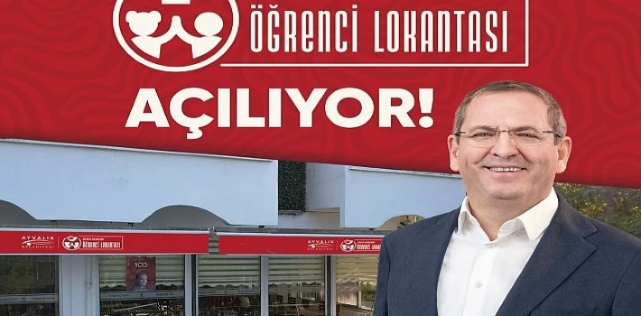 Ayvalık’ta bir ilk olan ”Öğrenci Lokantası” 11 Eylül’de hizmete giriyor.