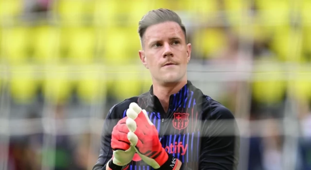 Barcelona'nın kalecisi Marc-Andre ter Stegen sezonu kapattı