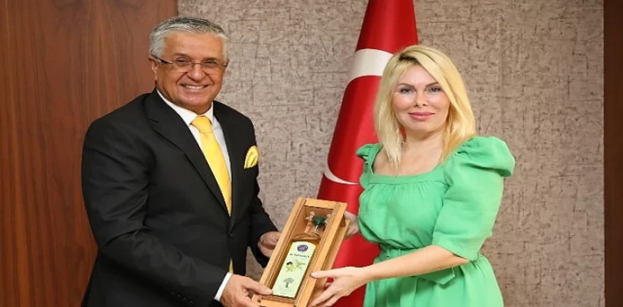 Başkan Topaloğlu’ndan Rektör Özkan’a ziyaret