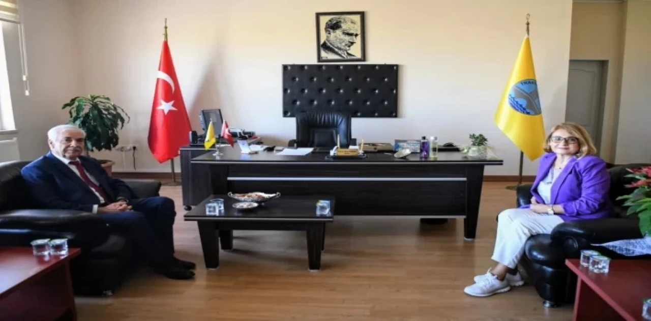 Keşan Belediye Başkanı Mehmet Özcan’dan İlknur Kumkale’ye ziyaret