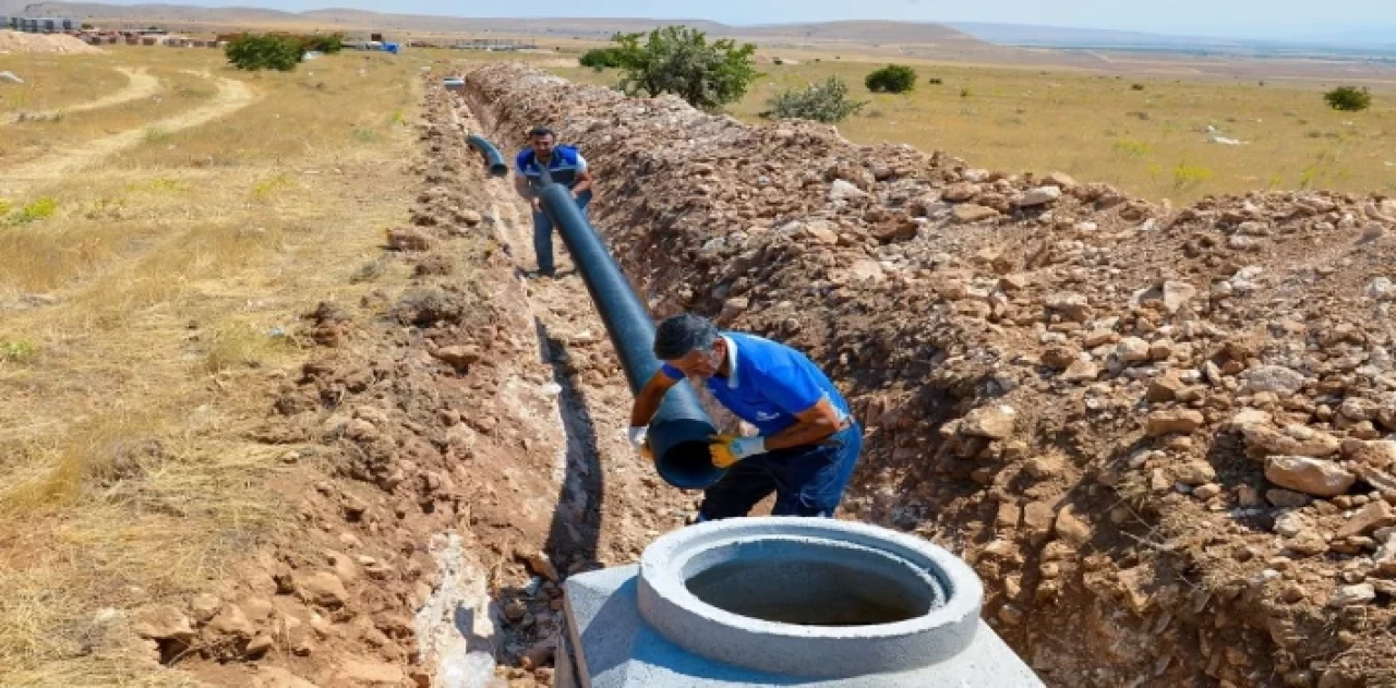 MASKİ’den Yazıhan Çivril’e 6 bin metre altyapı