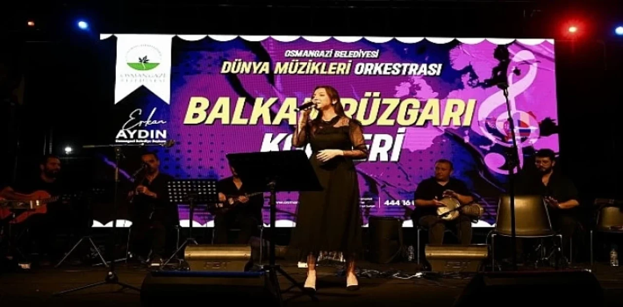 Osmangazi’de Balkan rüzgarı esti