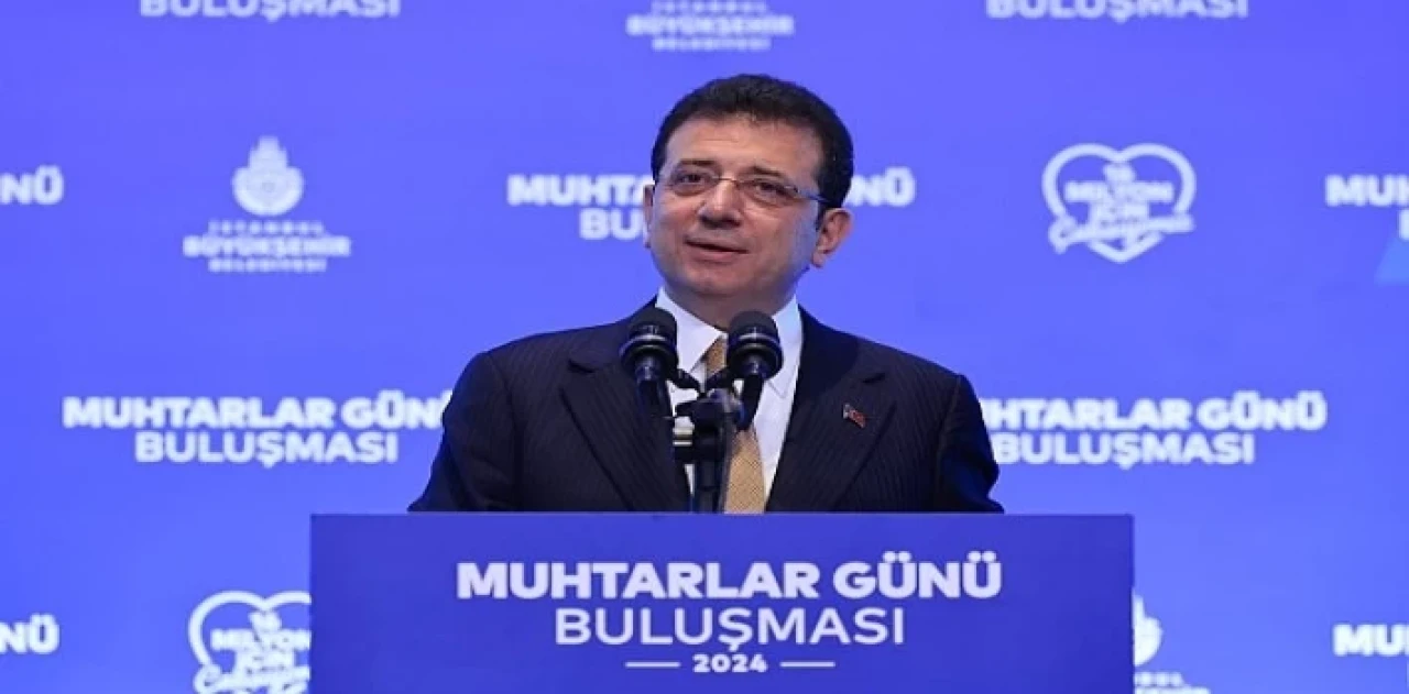 TBB ve İBB Başkanı Ekrem İmamoğlu, &apos;19 Ekim Muhtarlar Günü’ buluşmasında konuştu