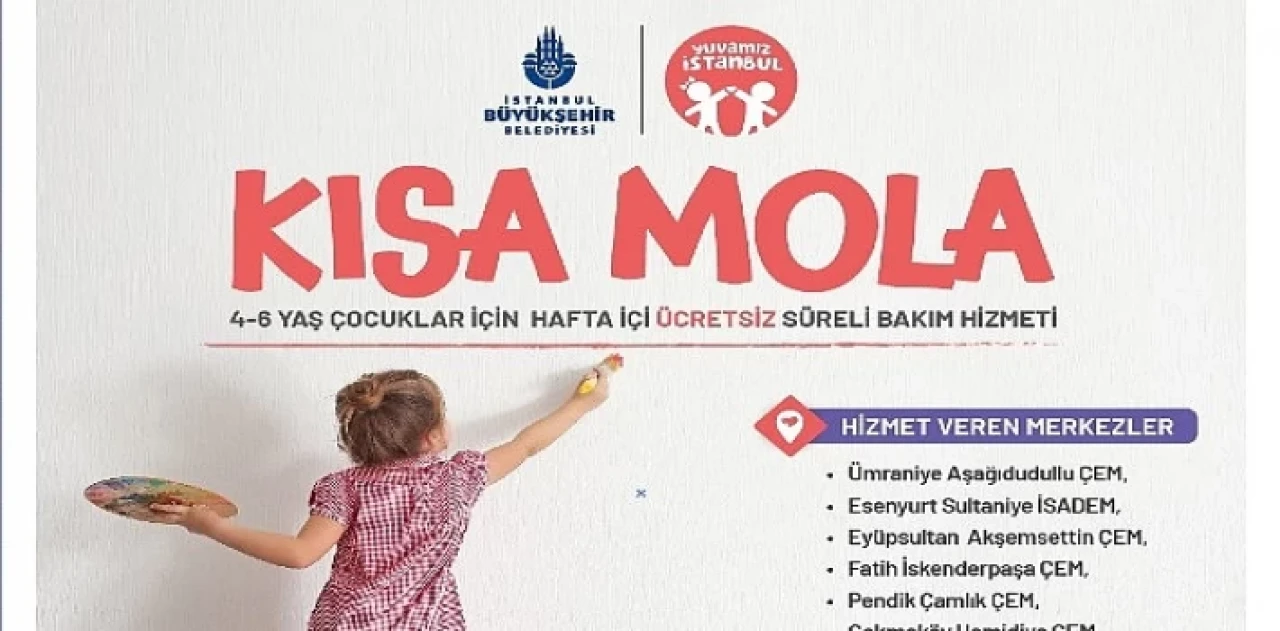 Yuvamız İstanbul Kısa Mola Merkezleri Açılıyor