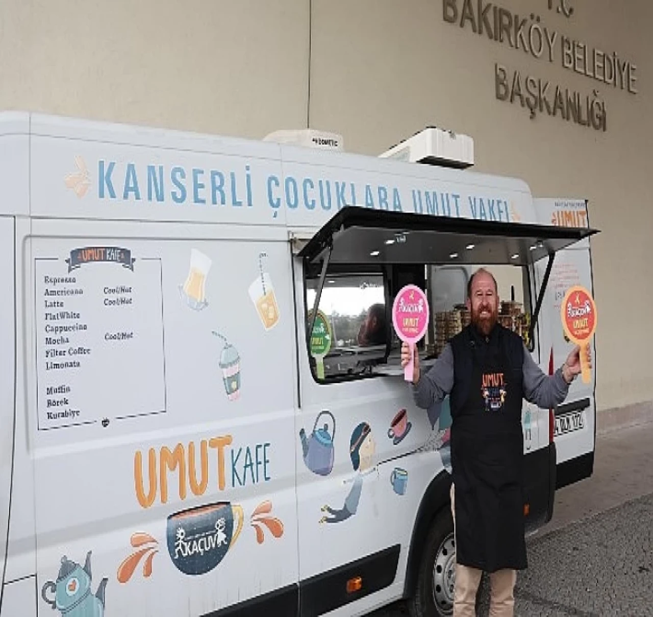 &apos;Umut Kafe’ Bakırköy’den kanserli çocukların hayatına dokunuyor